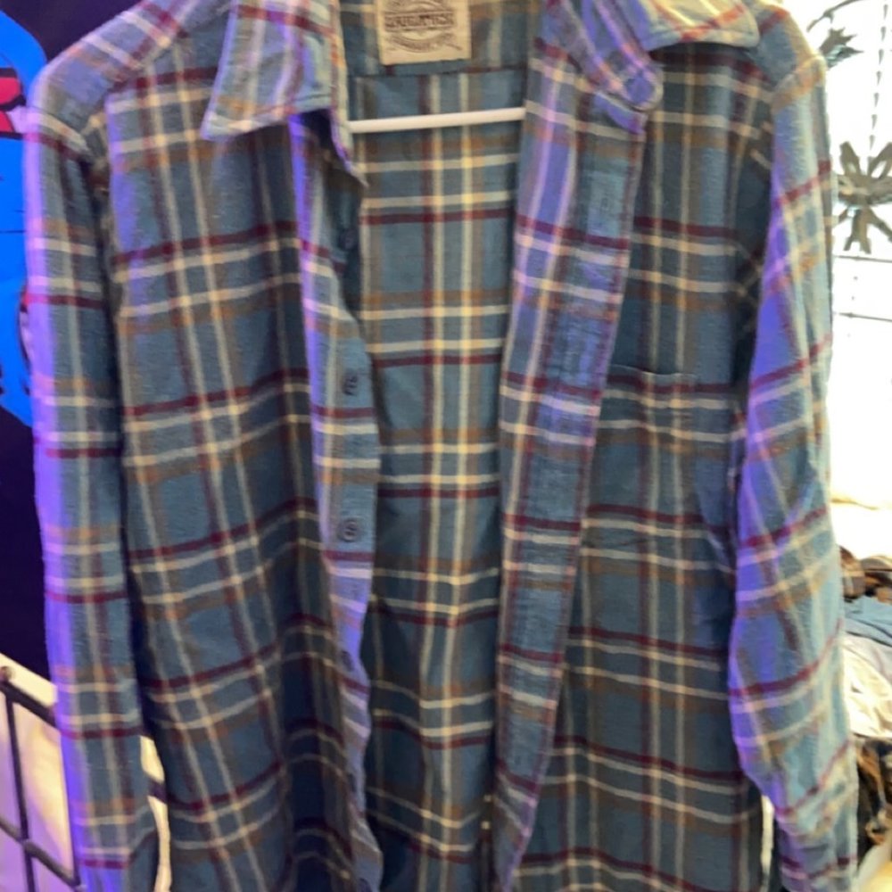 Blue flannel